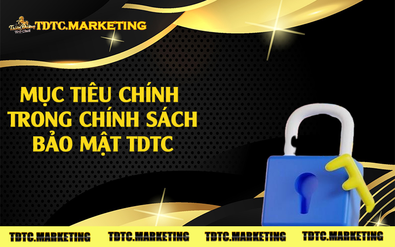 Mục tiêu chính trong chính sách bảo mật TDTC